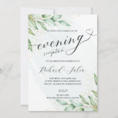 Uitnodiging voor IRINA Avond Huwelijksreceptie Fee (Voorkant)