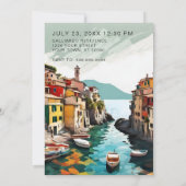 Uitnodiging voor Italiaanse familiereünie (Achterkant)