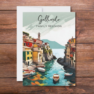 Uitnodiging voor Italiaanse familiereünie