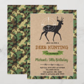 Uitnodiging voor jachtjaar (Voorkant / Achterkant)