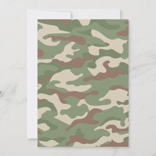 Uitnodiging voor jachtverjaardag (Achterkant)