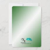 Uitnodiging voor Jade Swans 35-jarig huwelijksjubi (Achterkant)