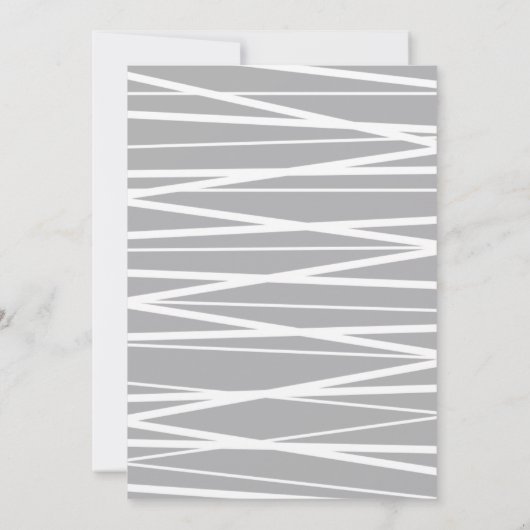 uitnodiging voor Jazz Blues Theme Party (Achterkant)