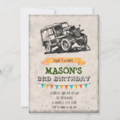  uitnodiging voor jeep (Voorkant)