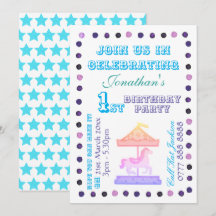 Uitnodiging voor jongens/meisjes verjaardagsfeestj