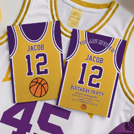 Uitnodiging voor jongenssport verjaardagsfeestje