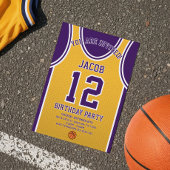 Uitnodiging voor jongenssport verjaardagsfeestje