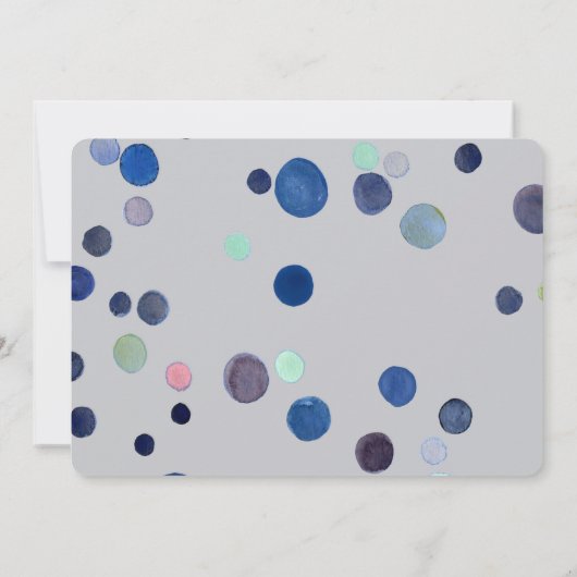 Uitnodiging voor joodse bruiloft - Romantisch bos (Achterkant)