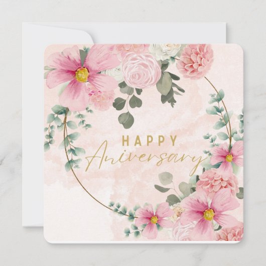 Uitnodiging voor jubileum (Voorkant)