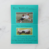 Uitnodiging voor  Jubileum met Schattigee Bassets (Binnen)