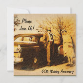 Uitnodiging voor jubileumfeest (Voorkant)