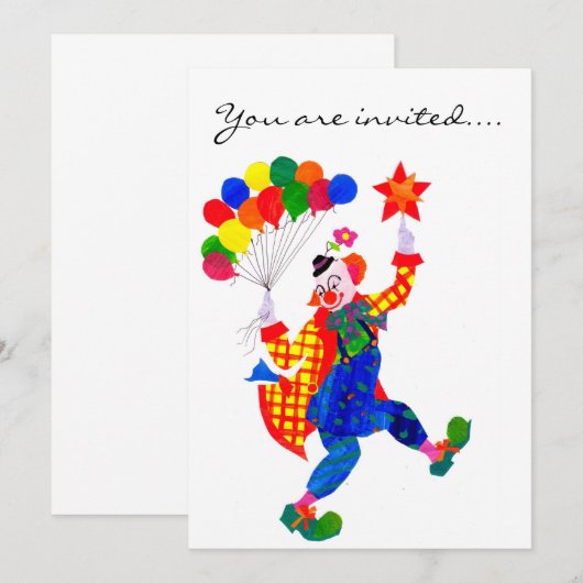 Uitnodiging voor Kaappartij (Voorkant / Achterkant)