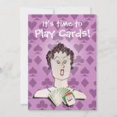 Uitnodiging voor kaartpartij (Voorkant)