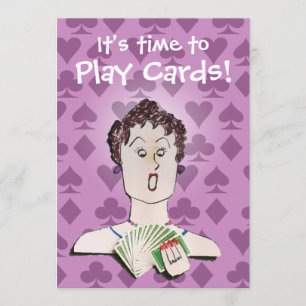 Uitnodiging voor kaartpartij