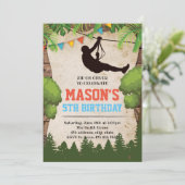 Uitnodiging voor kabelbaan (Staand voorkant)