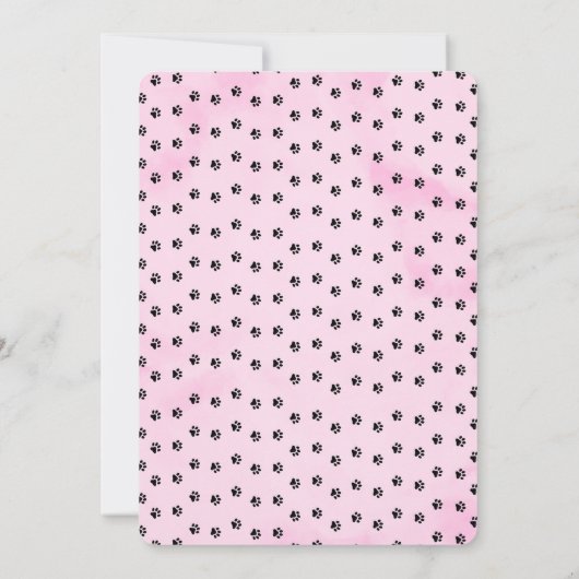 Uitnodiging voor katje (Achterkant)