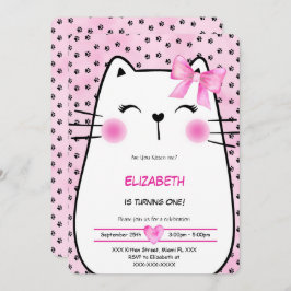 Uitnodiging voor katje