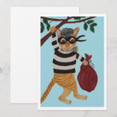 Uitnodiging voor katten inbreker (Voorkant / Achterkant)