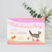 Uitnodiging voor kattenkruidverdelger (klein) (Staand voorkant)