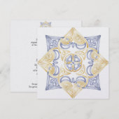 Uitnodiging voor Keltische bruiloften (traditionee (Voorkant / Achterkant)