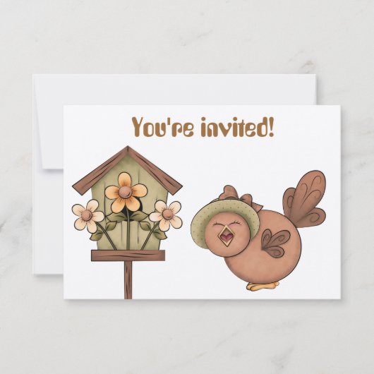 Uitnodiging voor kerkevenementen (Voorkant)