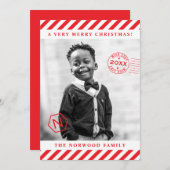 Uitnodiging voor kerst in Nice (Voorkant / Achterkant)