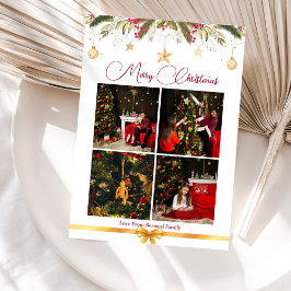 Uitnodiging voor kerst Kaart