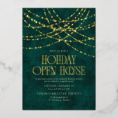 Uitnodiging voor Kerst Open Huis (Voorkant)