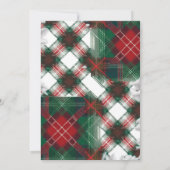 Uitnodiging voor kerst-ornamentuitwisseling decemb (Achterkant)