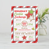 Uitnodiging voor kerstavond in feestdagen (Staand voorkant)