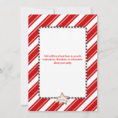 Uitnodiging voor kerstavond in feestdagen (Achterkant)