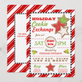 Uitnodiging voor kerstavond in feestdagen (Voorkant / Achterkant)