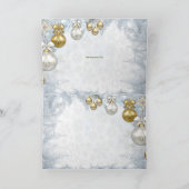 Uitnodiging voor kerstBaby shower (Binnen)