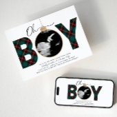 Uitnodiging voor kerstBaby shower