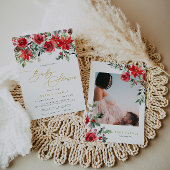 Uitnodiging voor kerstBaby shower