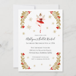 Uitnodiging voor kerstballetoverweging