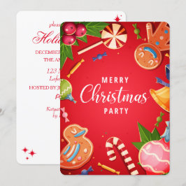 Uitnodiging voor Kerstbalornamentenfeest