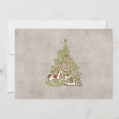 Uitnodiging voor kerstboombomen (Achterkant)