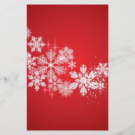 Uitnodiging voor kerstboomfeest flyer (Achterkant)