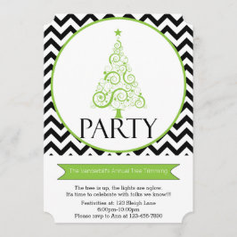 Uitnodiging voor kerstboomversiering in Chevron