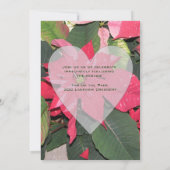 Uitnodiging voor kerstbruiloft (Achterkant)