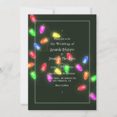 Uitnodiging voor kerstbruiloft (Voorkant)