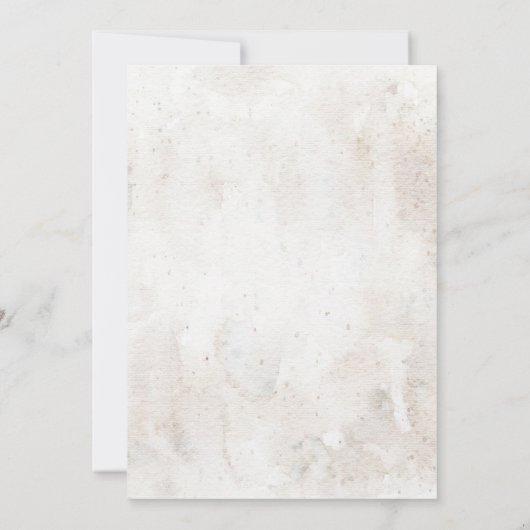 Uitnodiging voor kerstcactus Feliz Navidad (Achterkant)