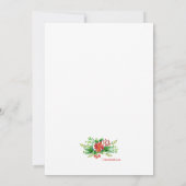 Uitnodiging voor kerstcadeau bij Parade Anchor (Achterkant)