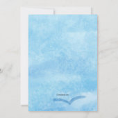 Uitnodiging voor kerstcadeaufeest (Achterkant)