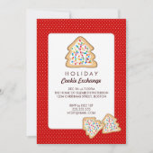 Uitnodiging voor kerstcadeaufeest voor Exchange Ho (Voorkant)