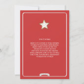 Uitnodiging voor kerstcadeaufeest voor Exchange Ho (Achterkant)