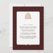 Uitnodiging voor kerstcadeaufeest voor Exchange Ho (Achterkant)