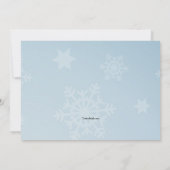 Uitnodiging voor kerstcadeaus (Achterkant)