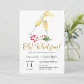  Uitnodiging voor kerstcadeautjes (Staand voorkant)